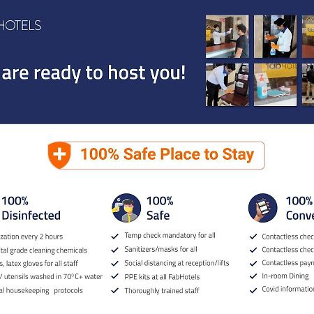Hotel FabExpress Le Continental Nuova Delhi Esterno foto